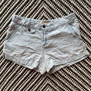 Forever 21 - distressed blue shorts